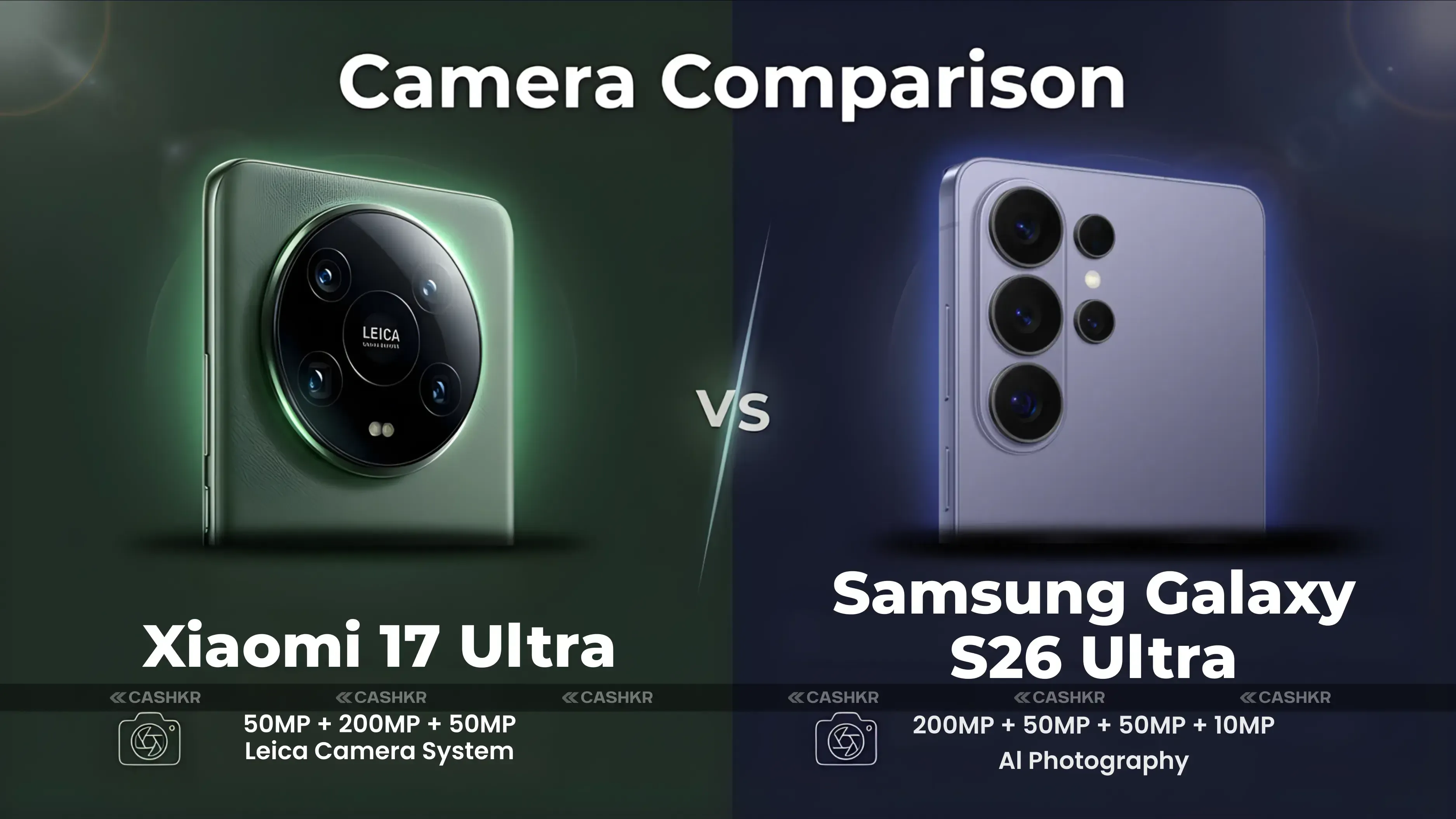 Xiaomi 17 Ultra vs Samsung Galaxy S26 Ultra
