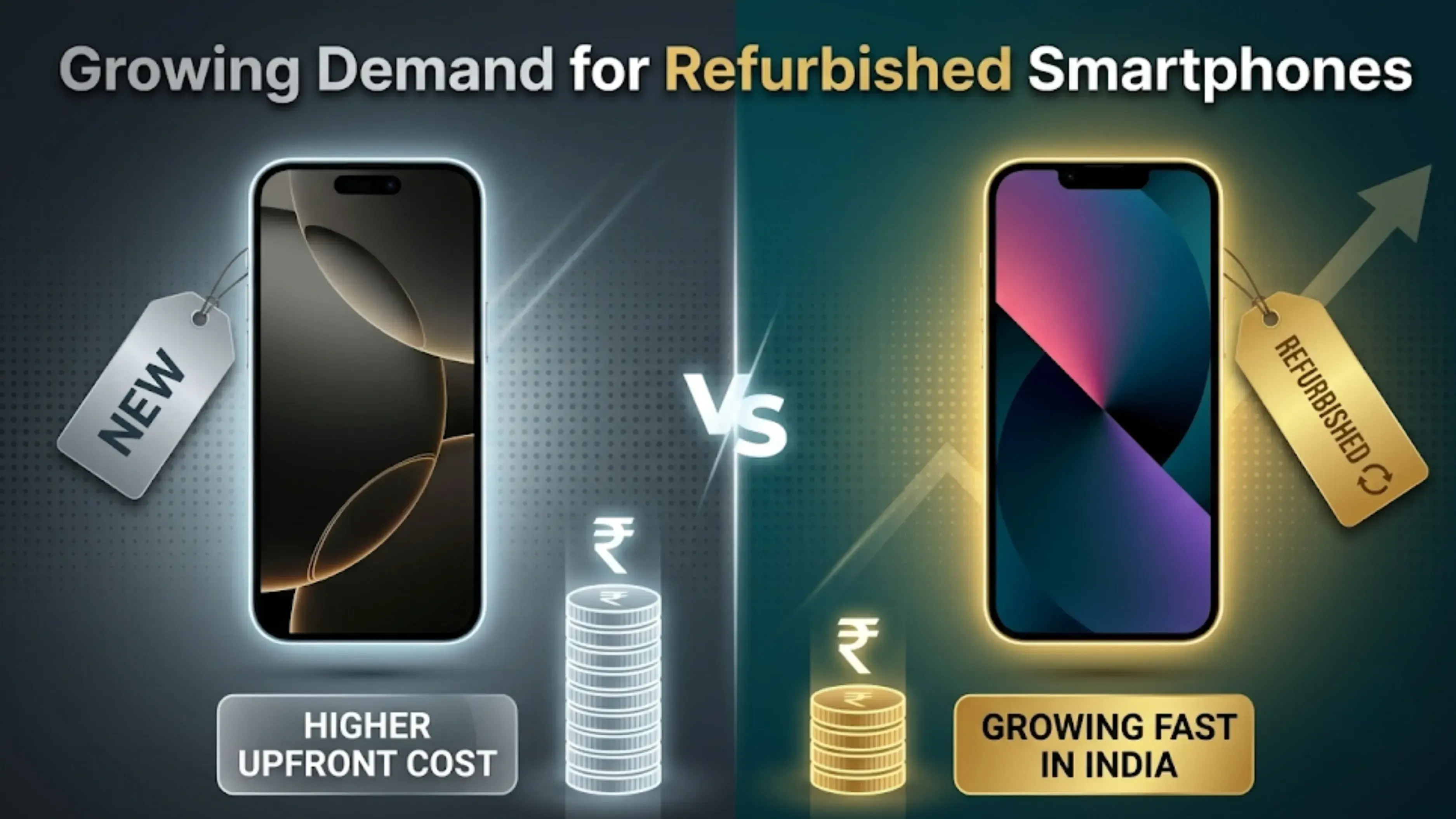 growing demand for used smartohones in india