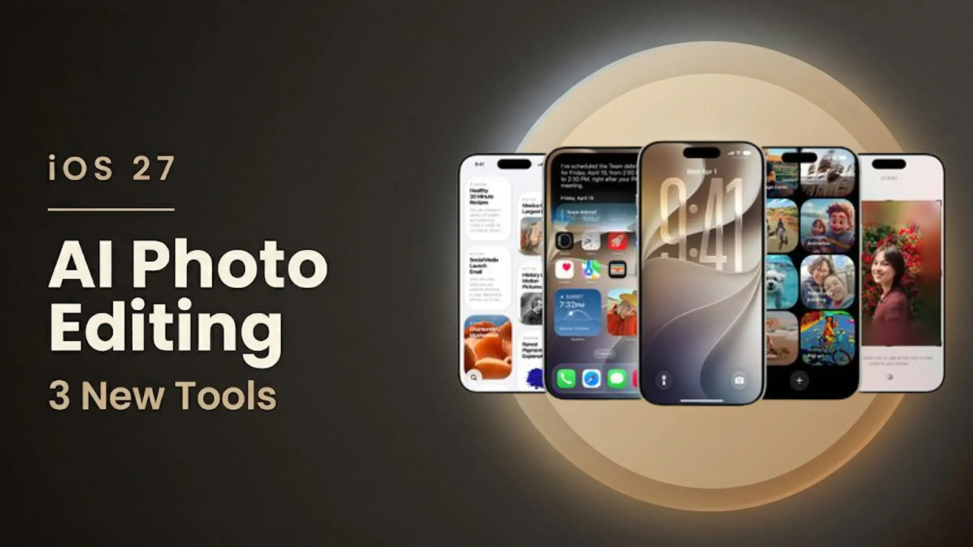 iOS 27 AI Photo Editing Tools