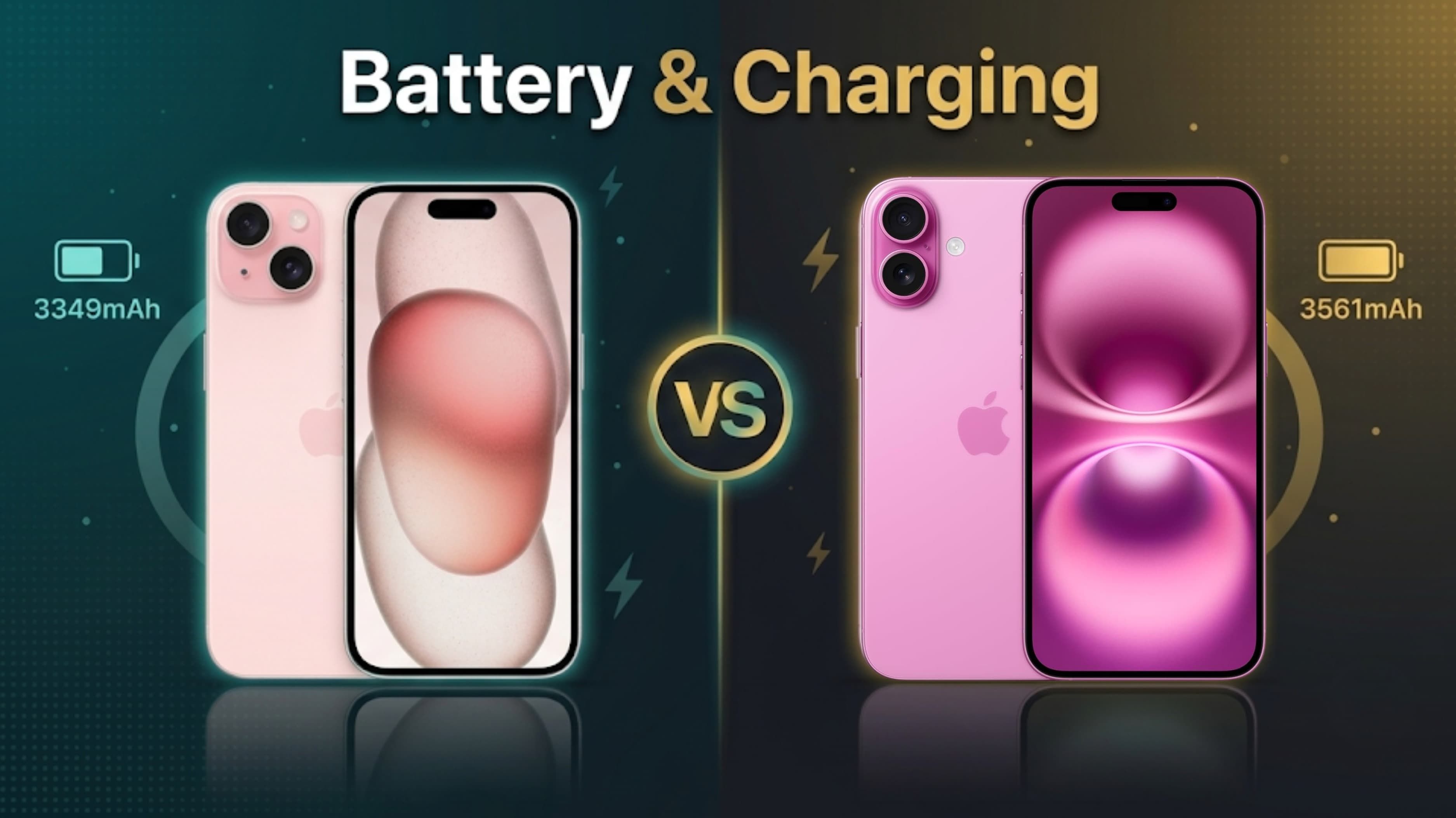 iPhone 15 vs iPhone 16 Battery