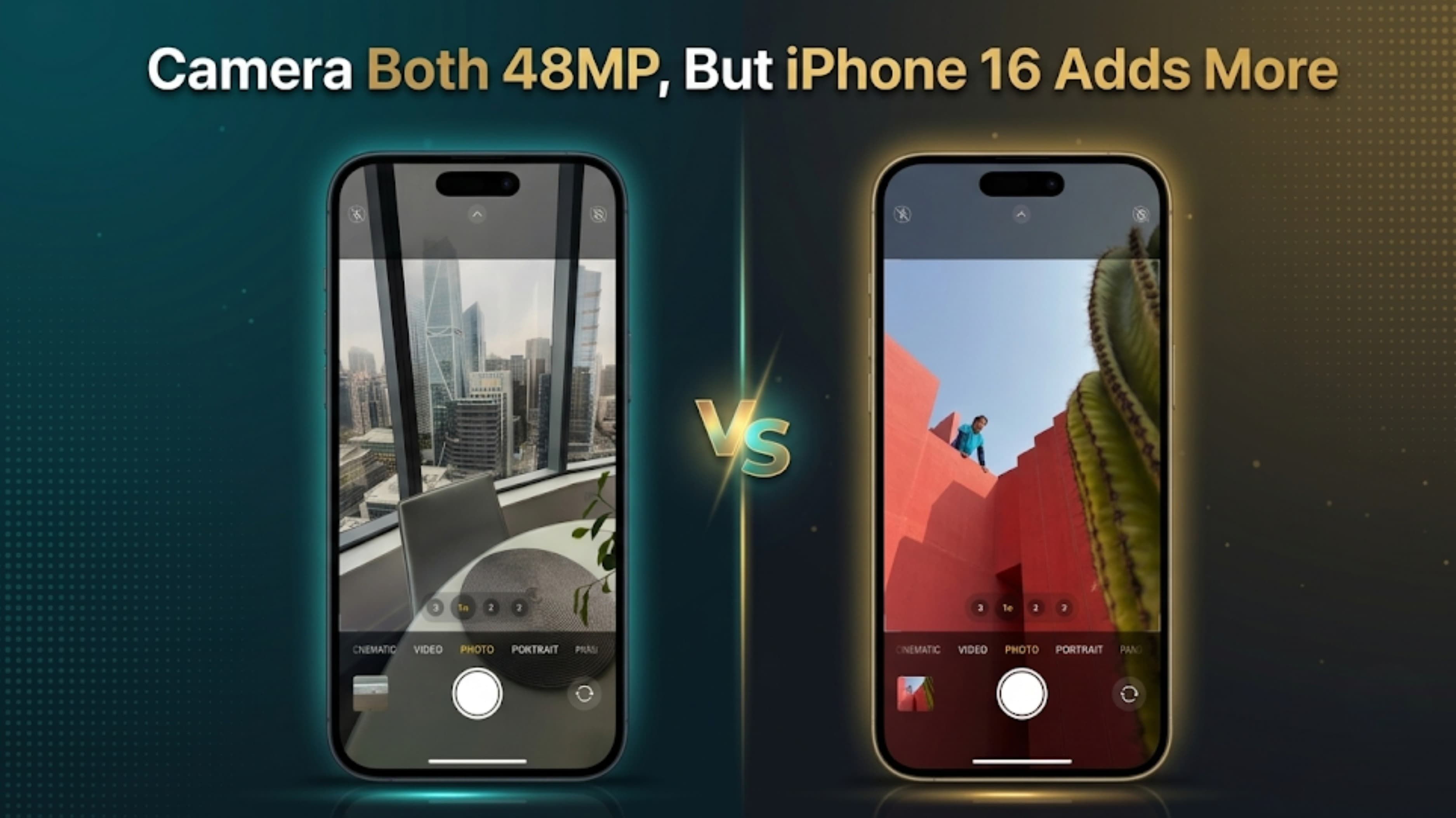 iPhone 15 vs iPhone 16 Camera