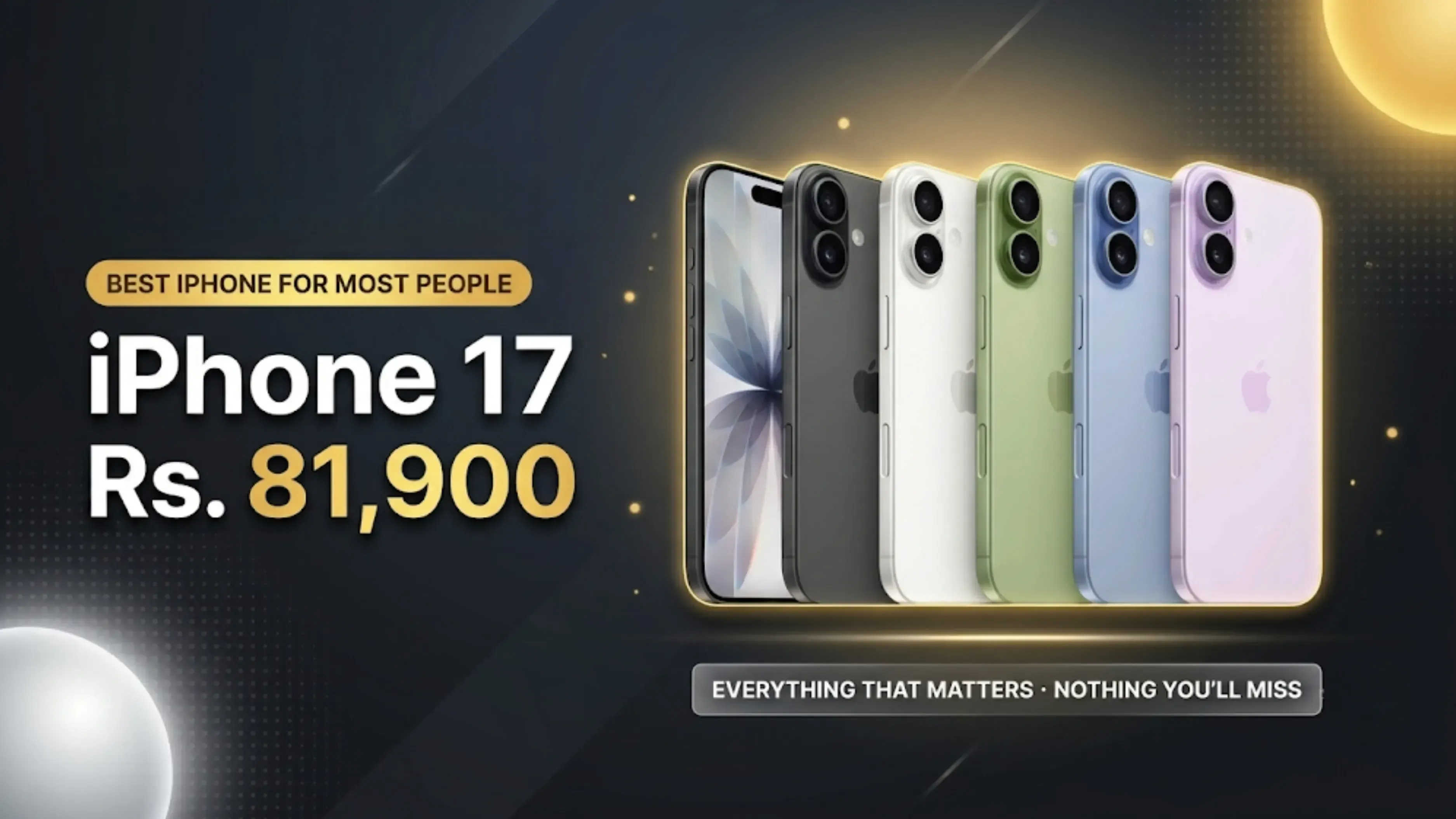 iPhone 17 Price in India