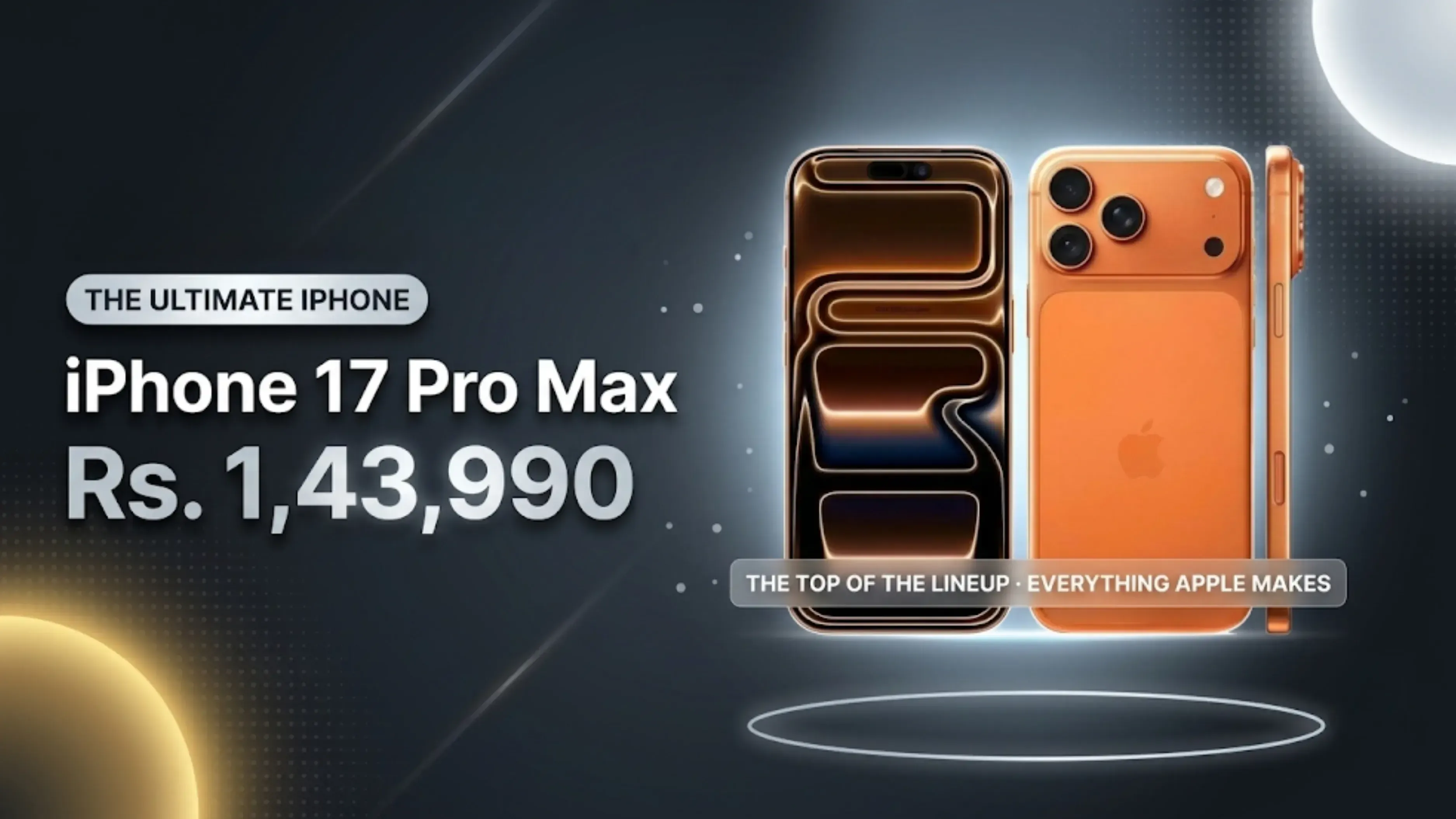 iPhone 17 Pro Max Price in India