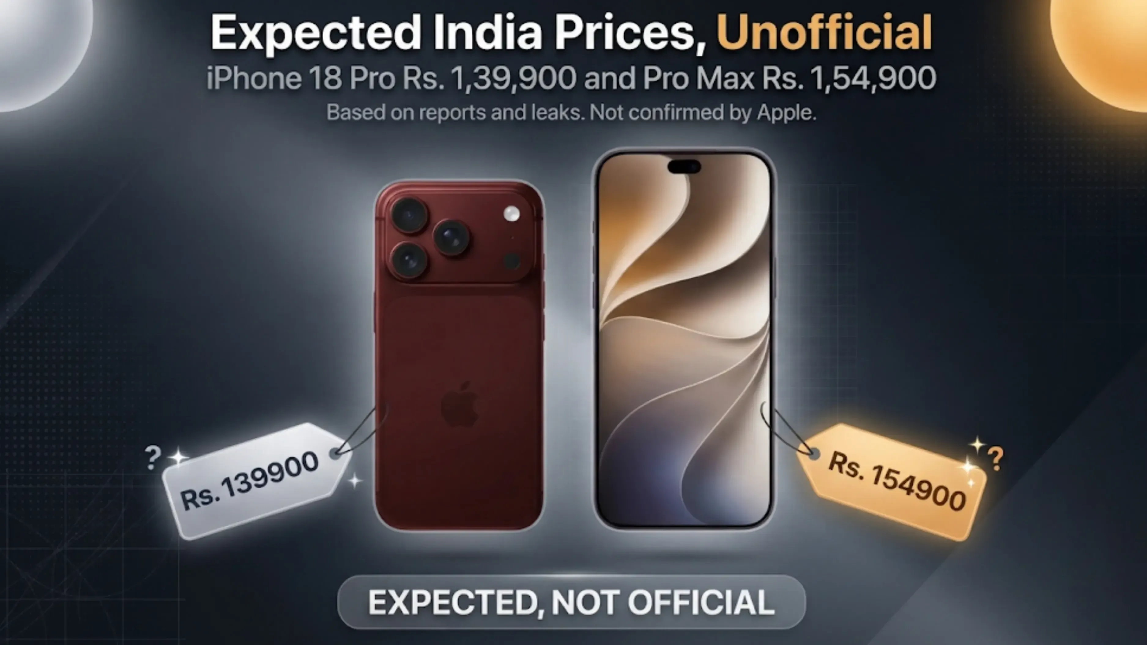 iPhone 18 Price