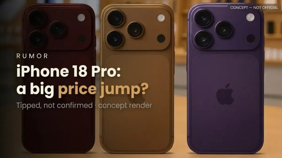 iPhone 18 Pro Price
