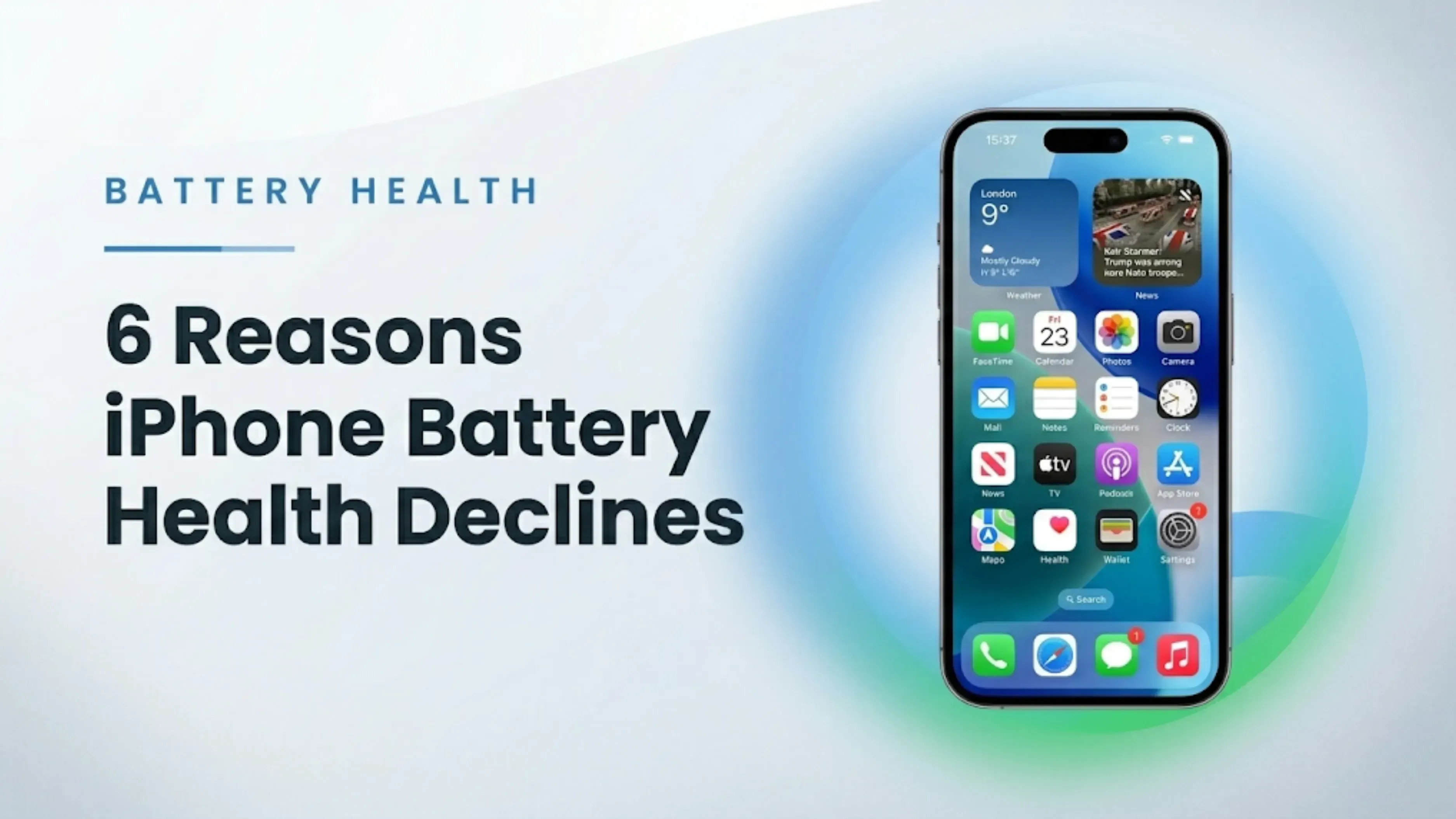 iPhone Battery Health Causes