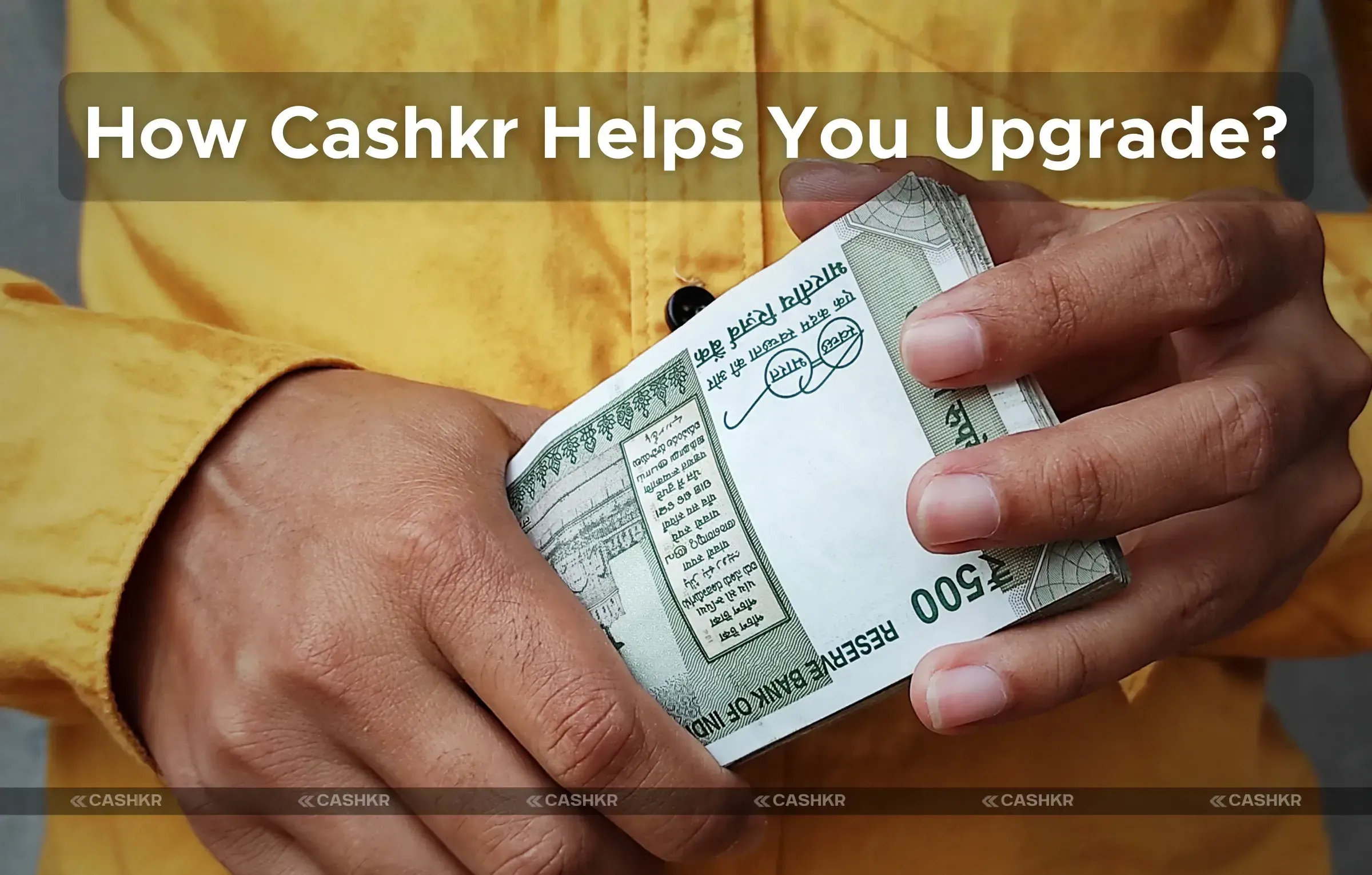 Upgrade with cashkr