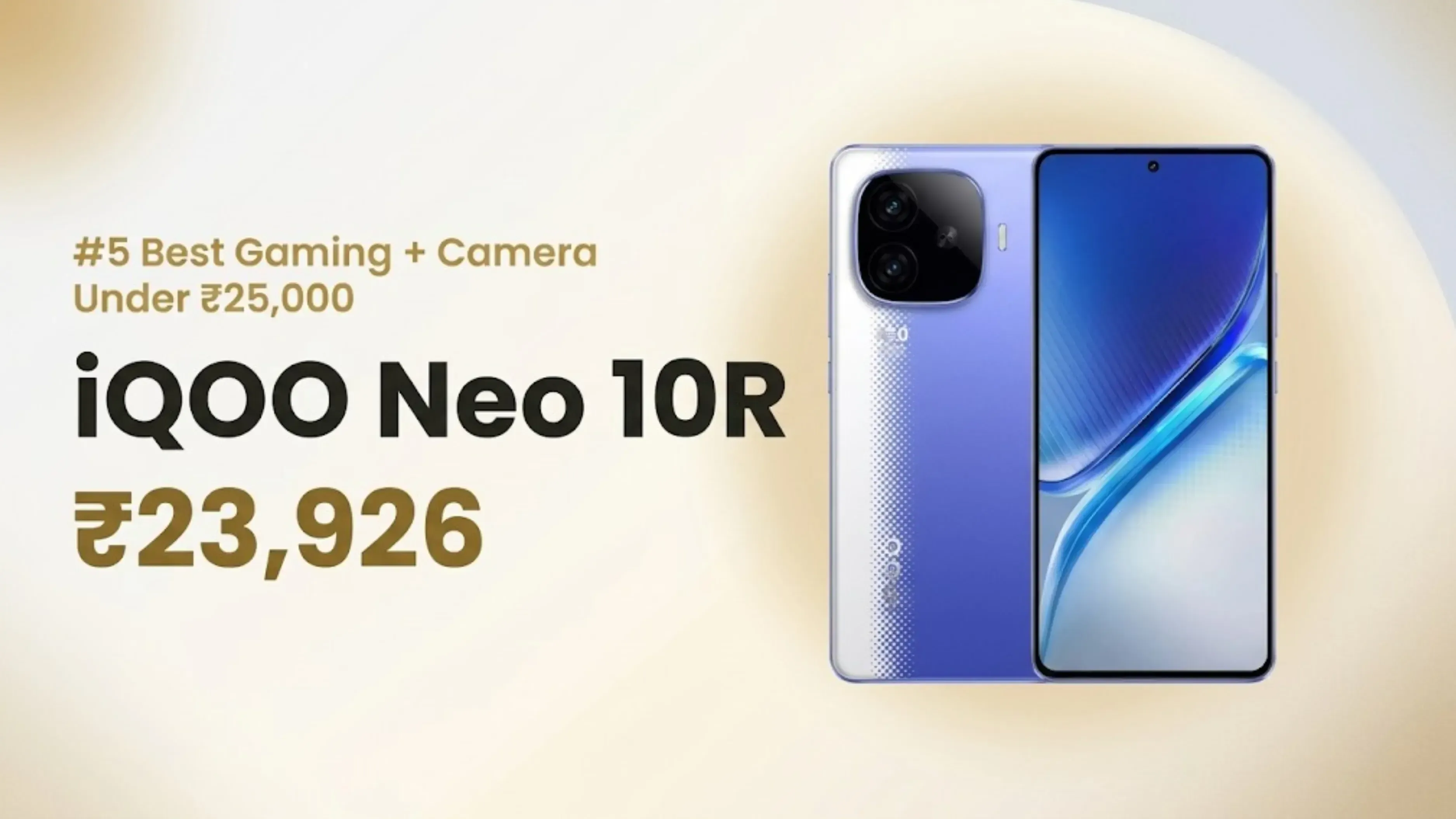 iQOO Neo 10R Price