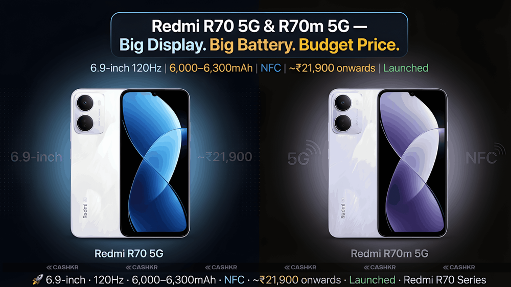 Redmi R70 and R70m pricing structure for budget-conscious consumers.