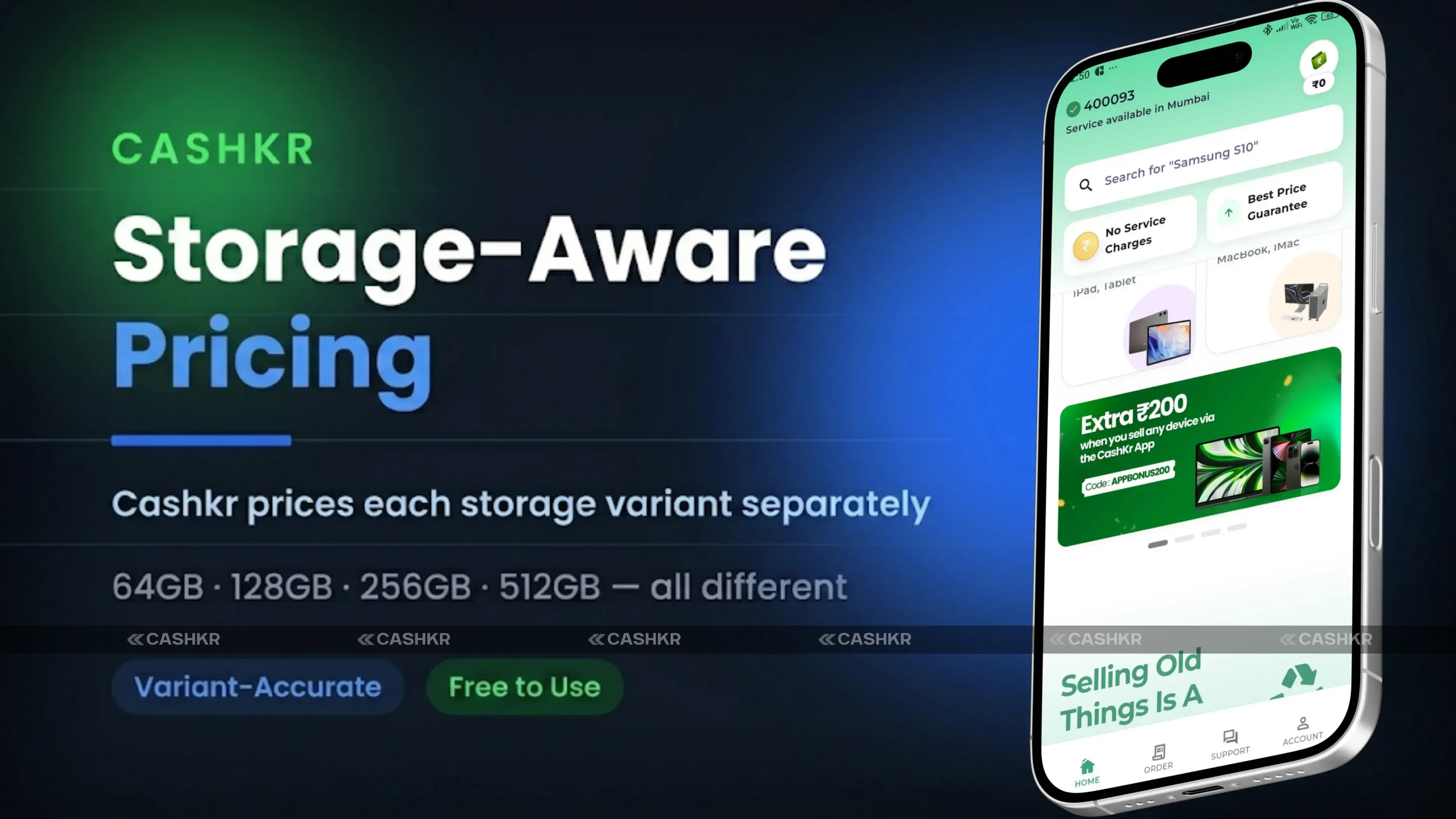 sell phone and upgrade storage variant