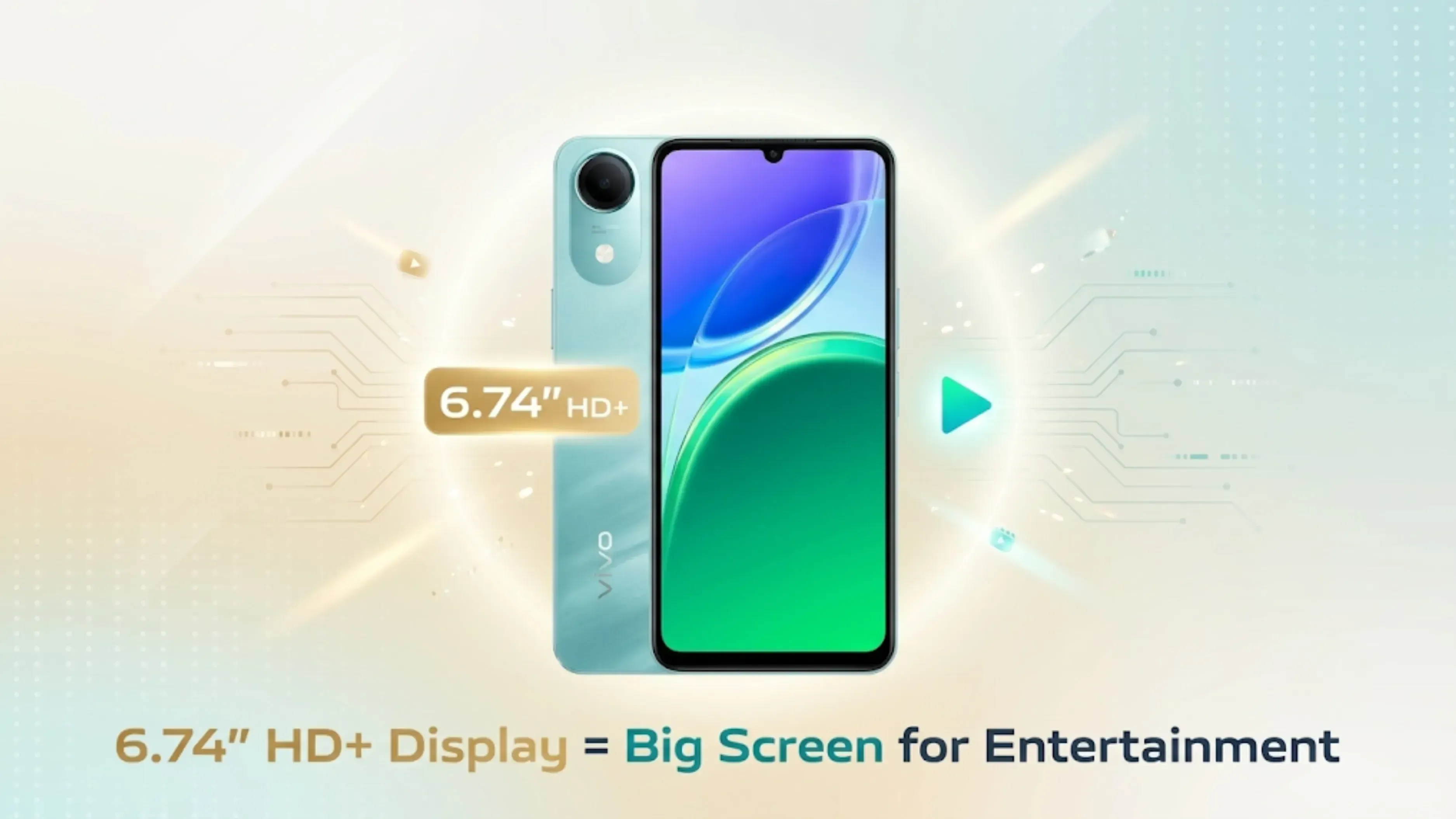 vivo T5e display