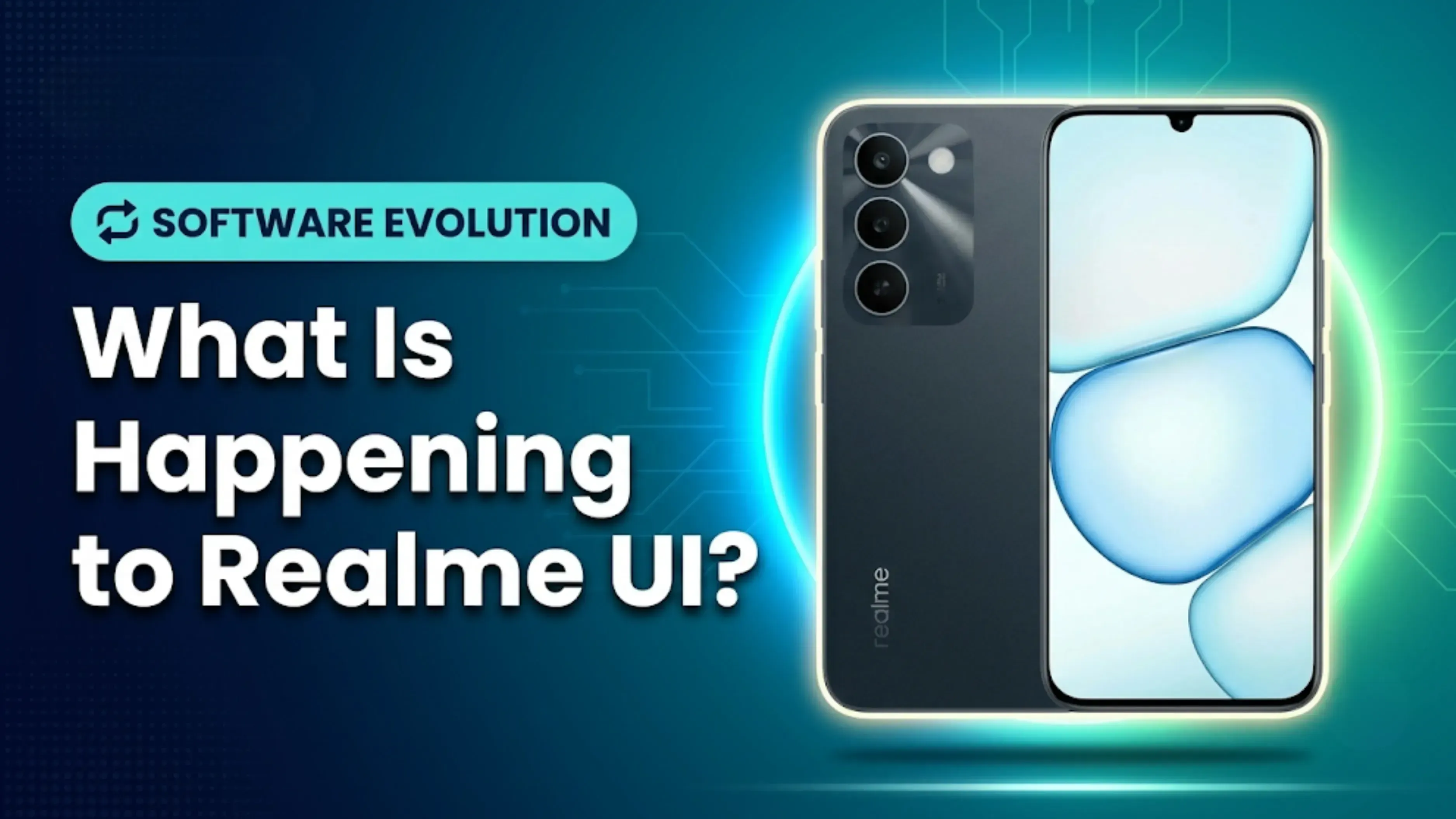 what is happening to realme ui